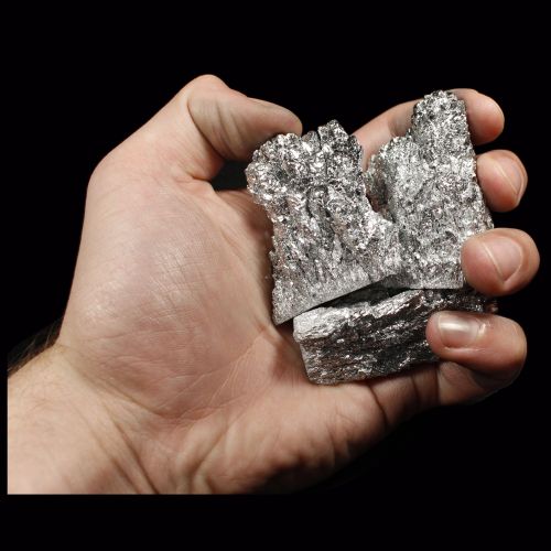 Antimony (Sb) Metal Chunks, 99.9 Pure, 1lb United Nuclear